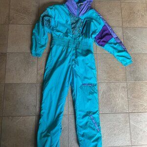 Vintage One Piece ski suit by Serac